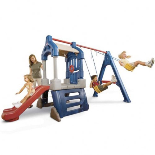 gran casa club columpio y tobogan