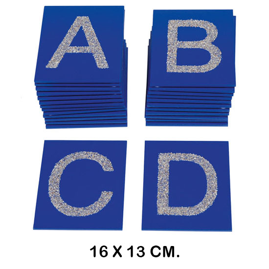 letras tactiles mayusculas