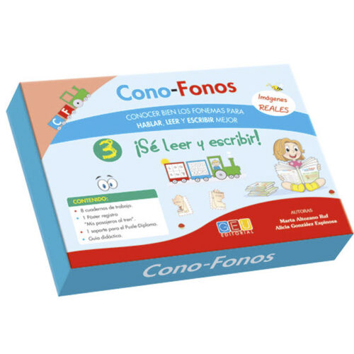 conofonos 3 ­se leer y escribir!