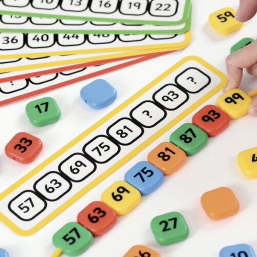 enlazar cuentas secuenciales de numeros