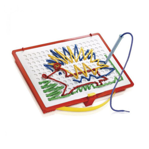 juego malla con hilos 4 colores