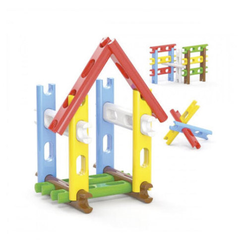 construccion barras de colores 12 pzs