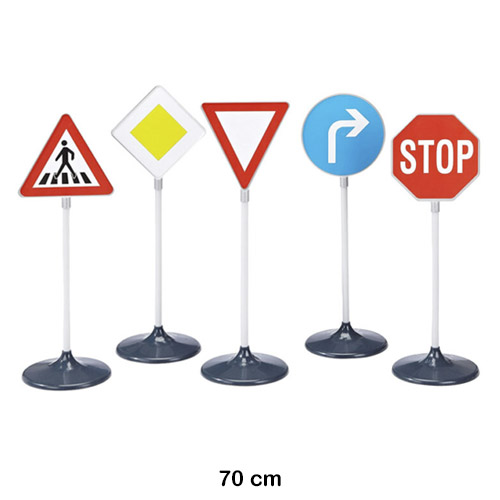 set a: 5 seâ¥ales de trafico 70cm.