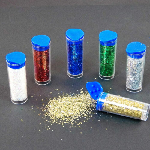 purpurina 8gr (6botes varios colores)