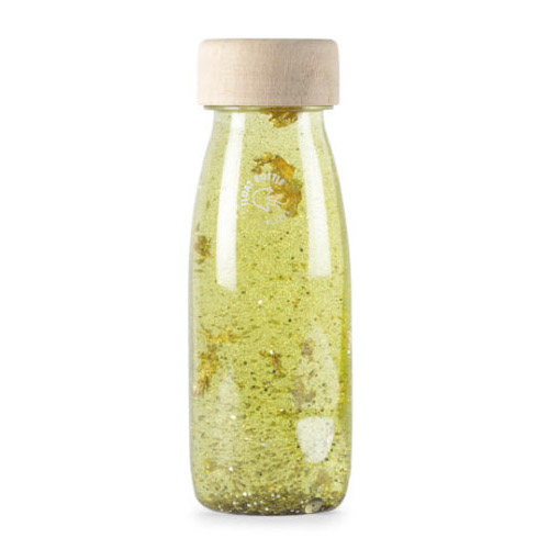 botella sensorial petit boum float or