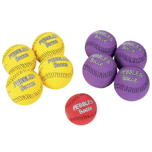 set pebbles bocce balls
