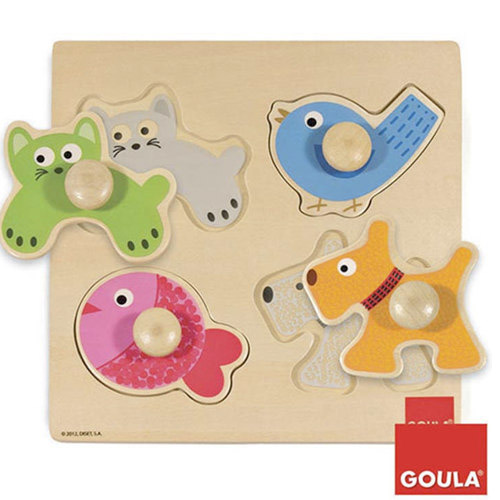 puzzle animales dom sticos