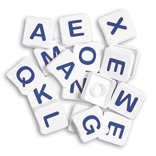 fichas letras mayusculas