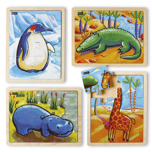 puzzle els animals