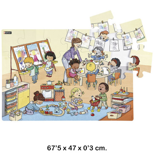 maxipuzzles a l'escola