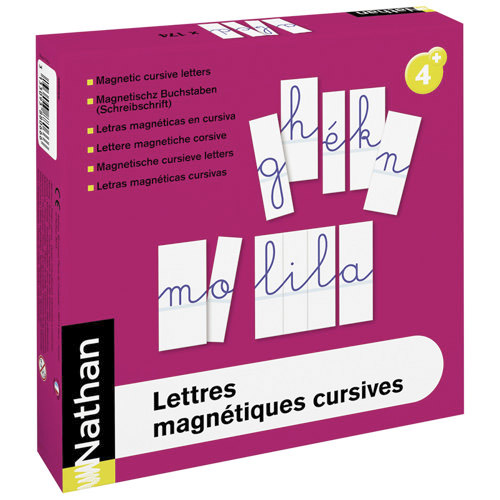 lletres magnetiques cursives