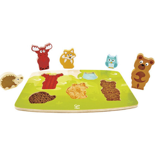 puzzle tactil animals del bosc