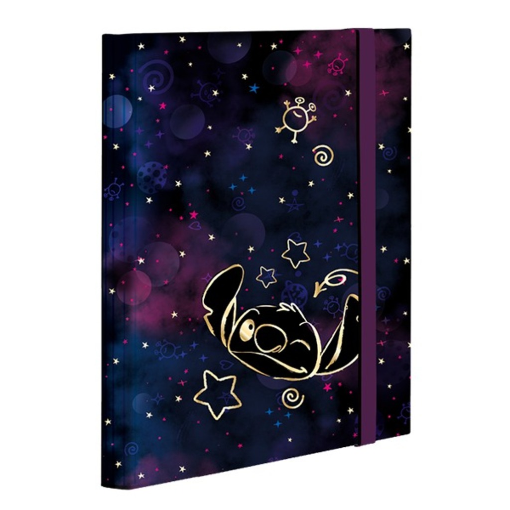 carpeta de solapas a4 stitch gold