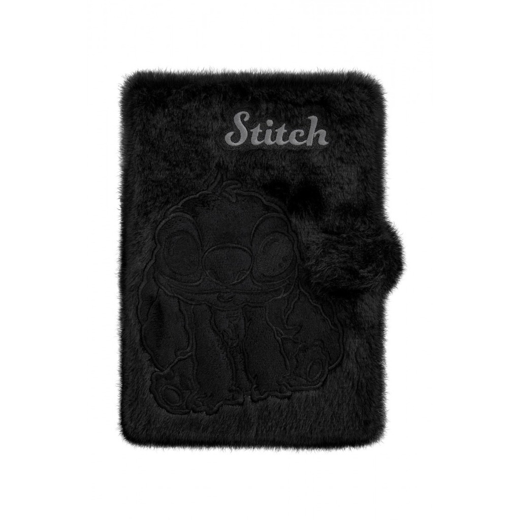 notebook a5 80h stitch blue fluffy