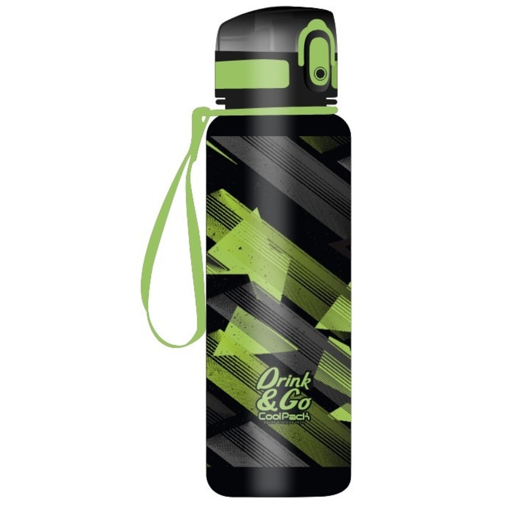 botella termica brisk 600ml green mirror