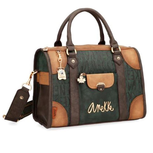 bolso con asa corta sintetico