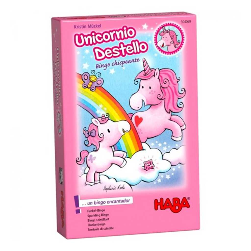 unicornio destello - bingo chispeante