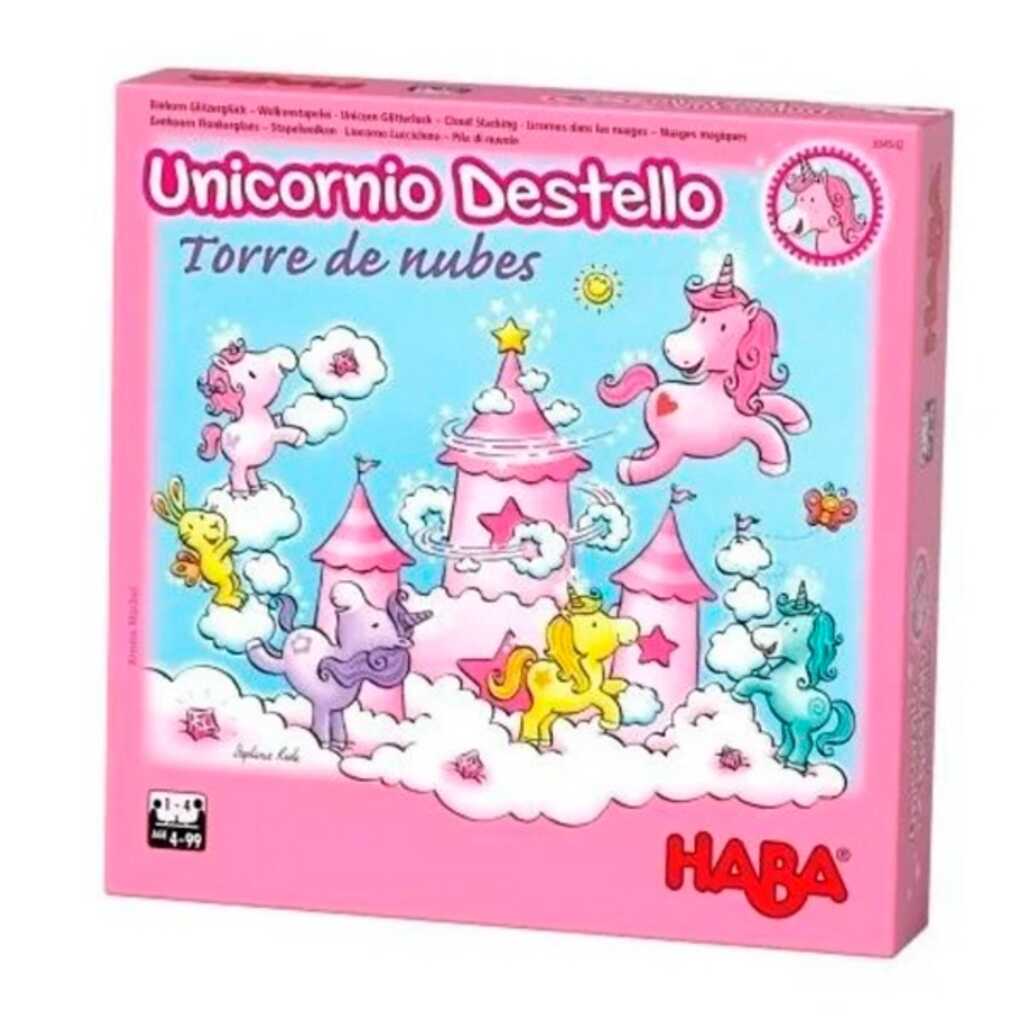 juego torre de nuves-unicornio destello