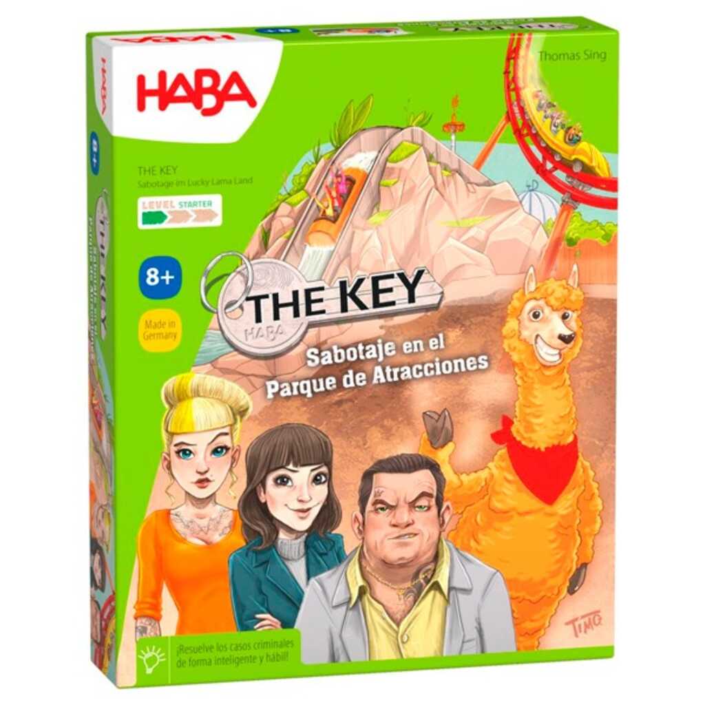 joc the key sabotatge al parc d'atraccio