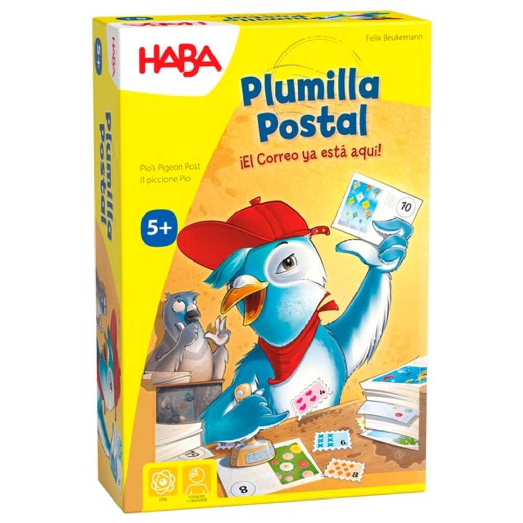 juego plumilla postal