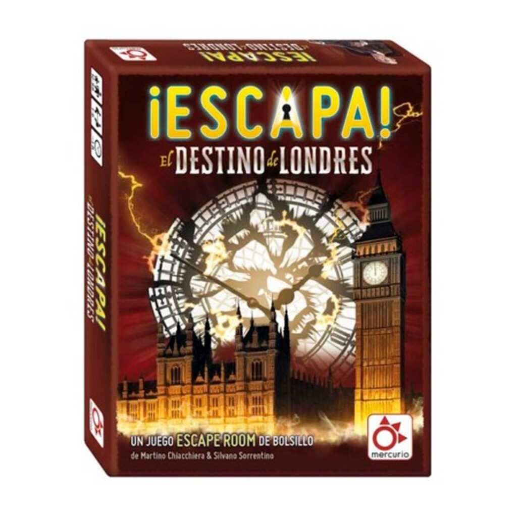 juego de cartas escapa.destino londres