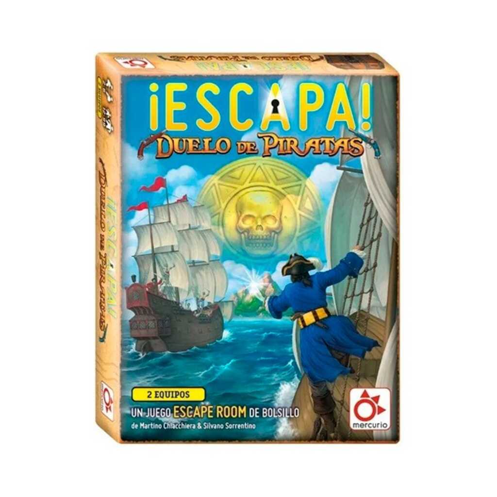 juego de cartas escapa. duelo de piratas