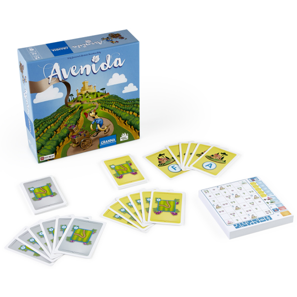 juego de cartas avenida