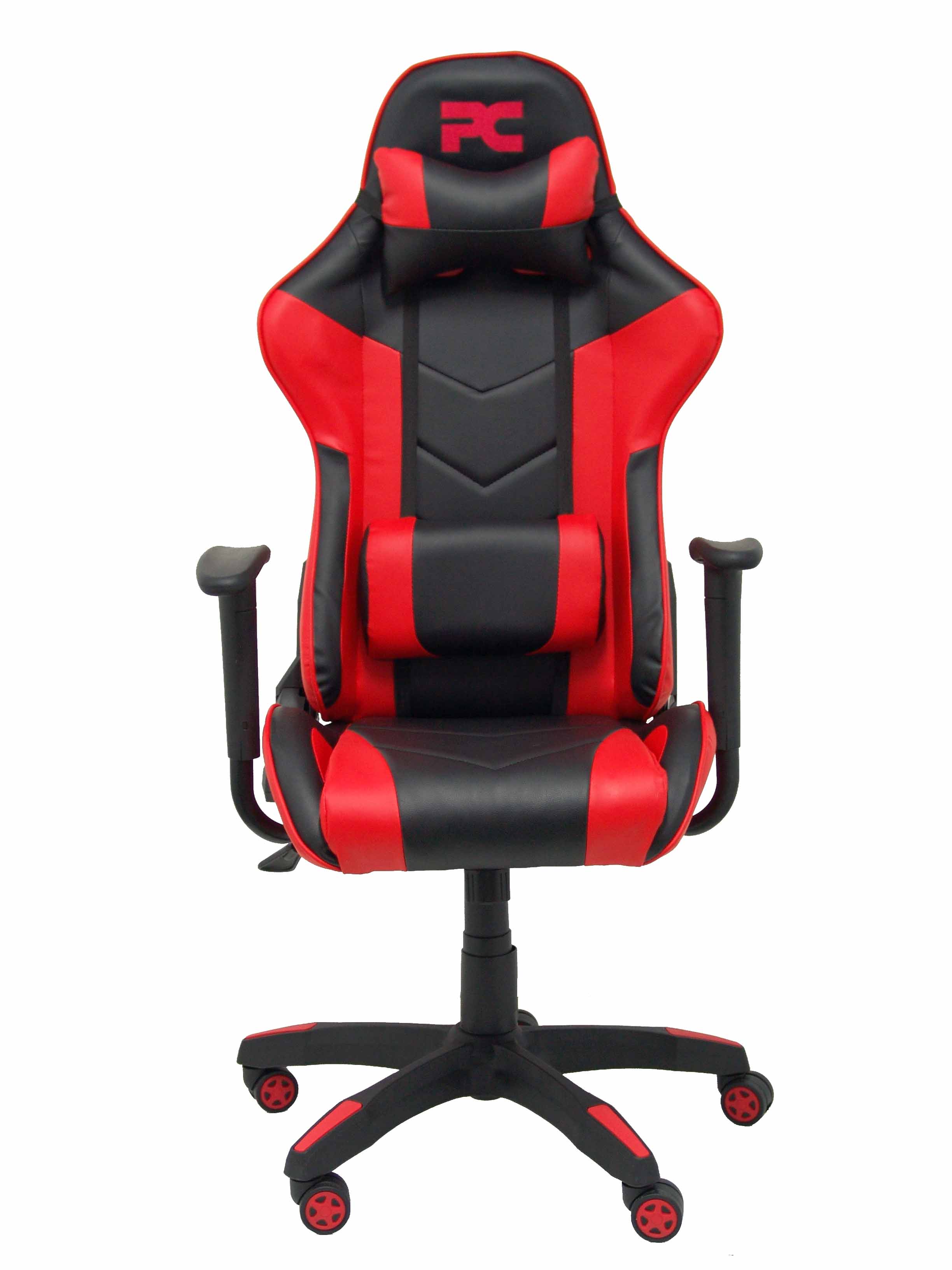 silla gaming atalaya negro y rojo