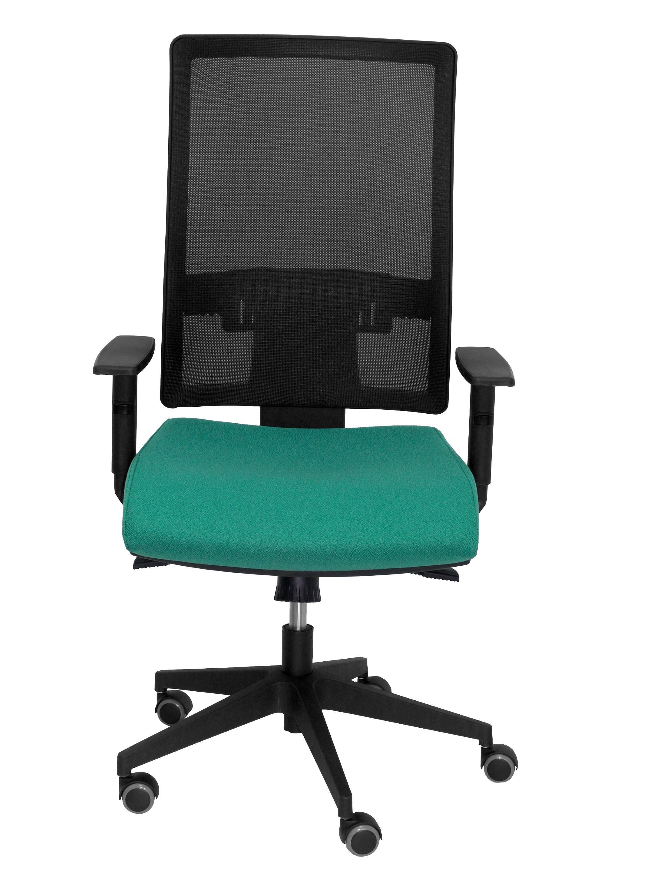 silla horna s/cab. sincro c/brazos verde