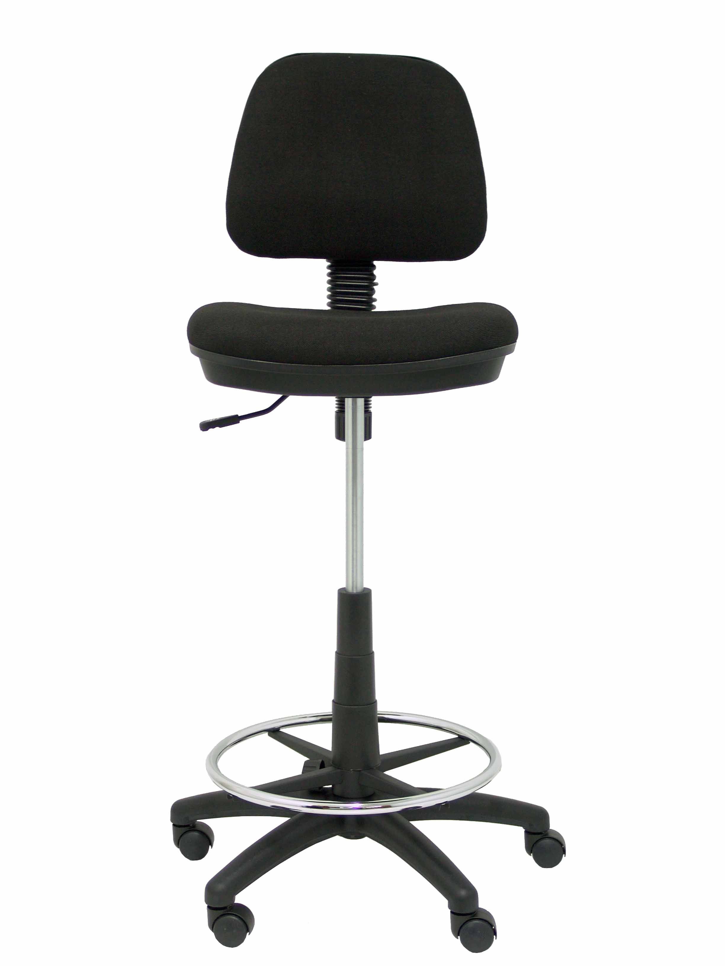 tamburete isso negro sin brazos