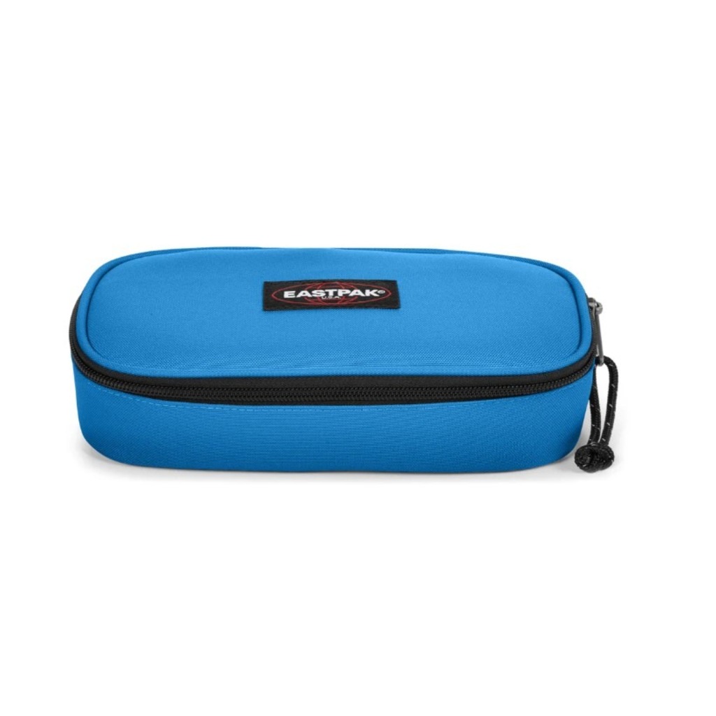 estuche oval single aurora blue
