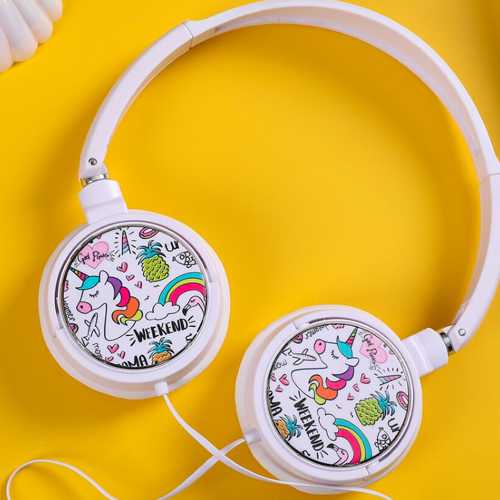 auriculares grandes unicornio
