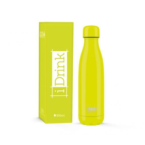 botella termica 500ml amarillo
