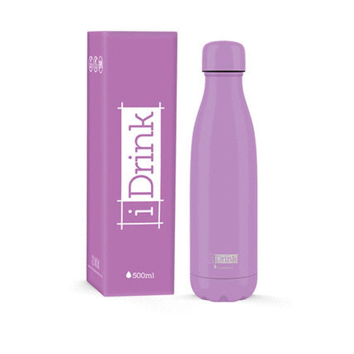 botella termica 500ml lila