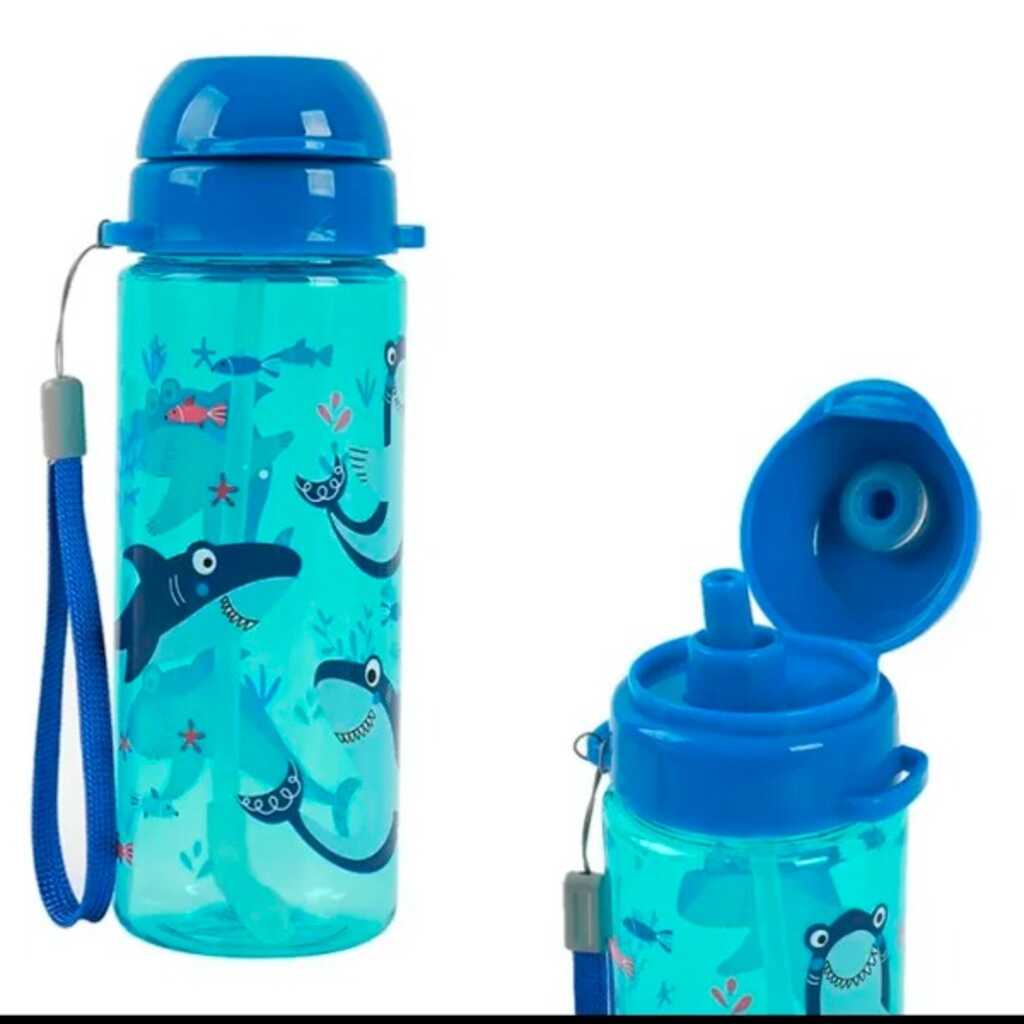 botella 400ml con tritan shark