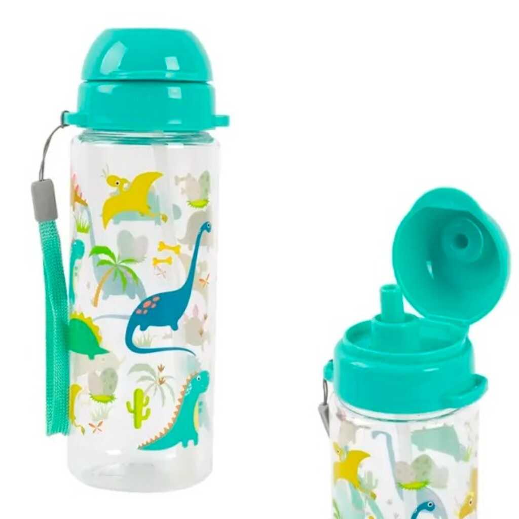 botella 400ml con tritan dino