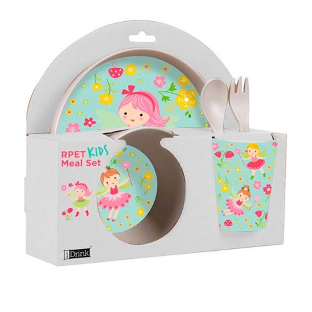 set surtido vaso,bol,plato,cuchara y ten