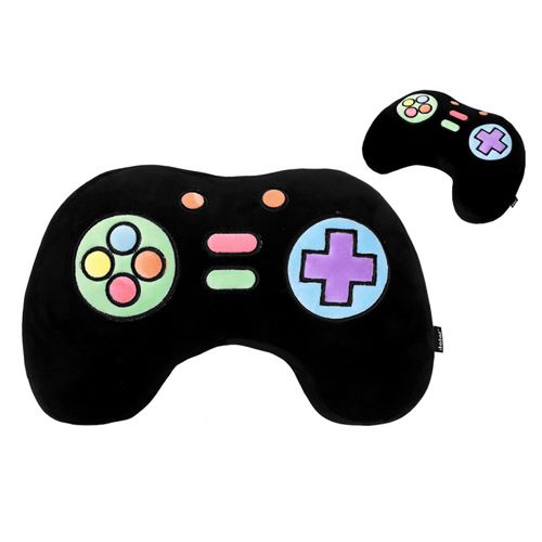 cojin let's play? negro