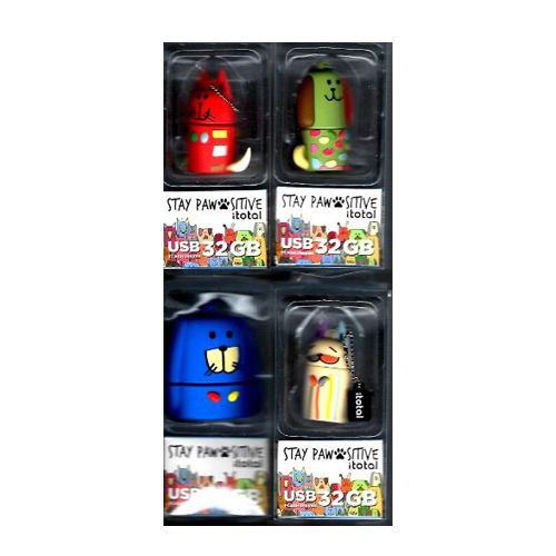 flash drive usb 36gb stay pawsitive