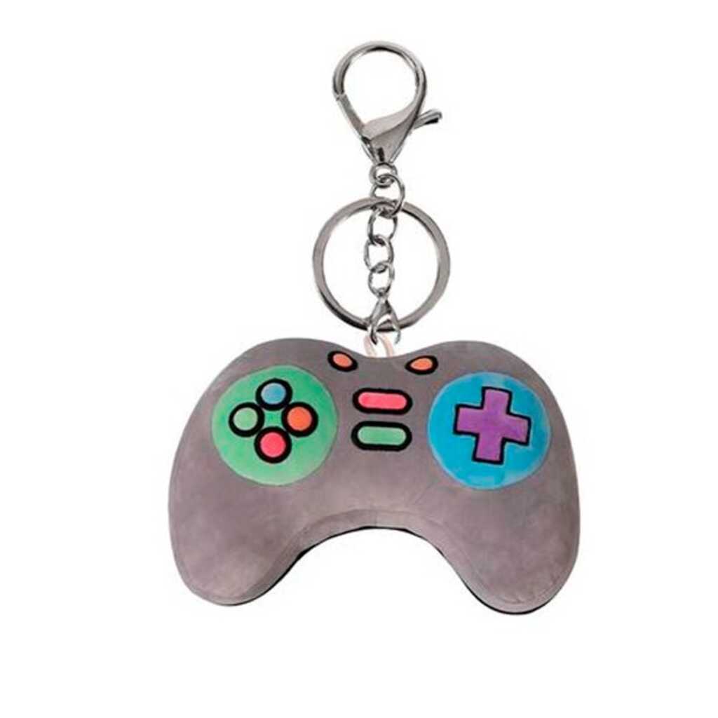 llavero let's play grey