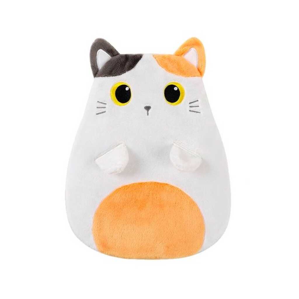 almohada semilla de mijo orange cat