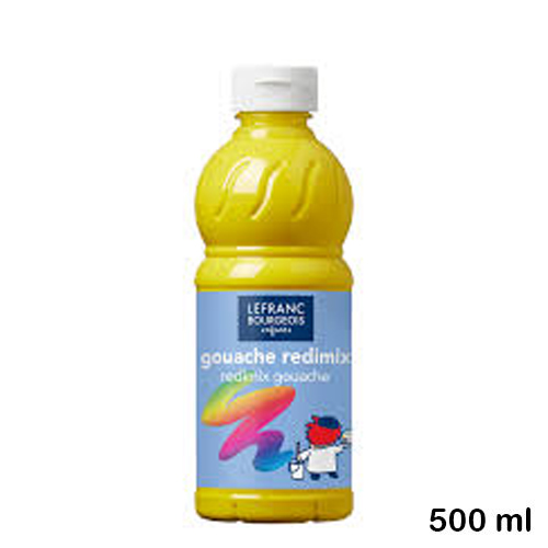 tempera redimix 500ml amarillo primario