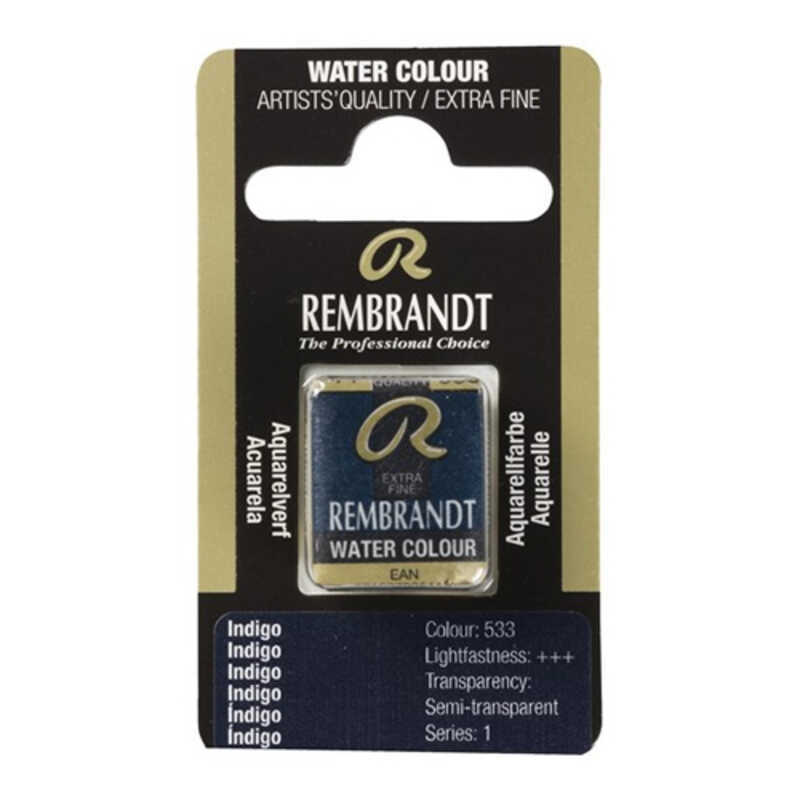 aquarel.la rembrandt pasti.blau indigo