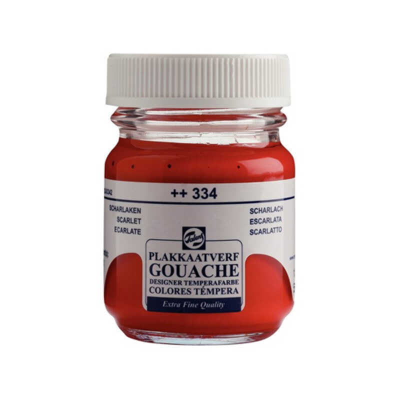 tempera gouache extra-fine 50ml escarlat
