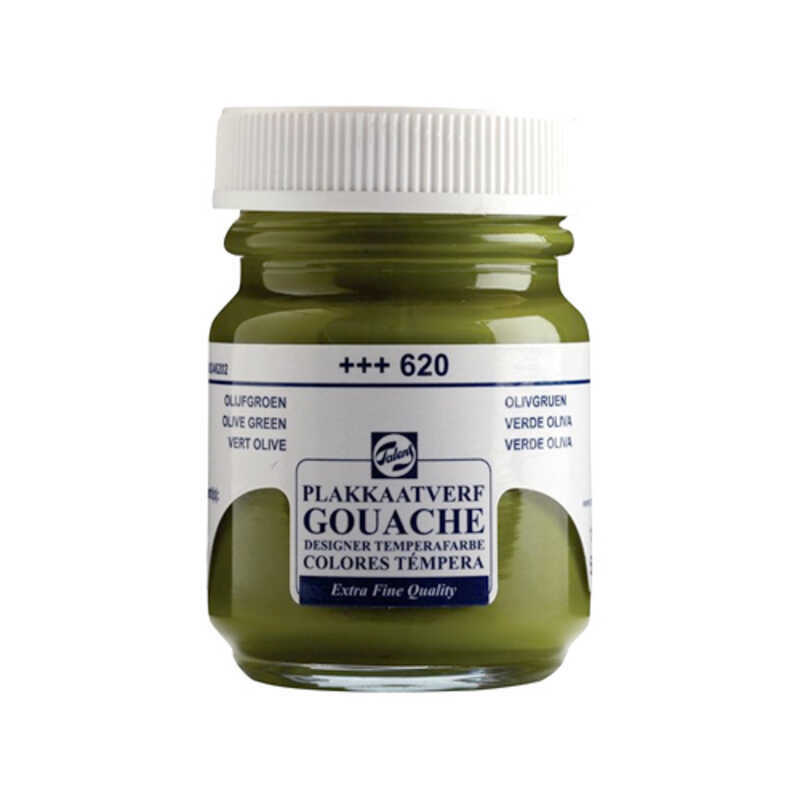 tempera gouache extra-fine 50ml verd oli