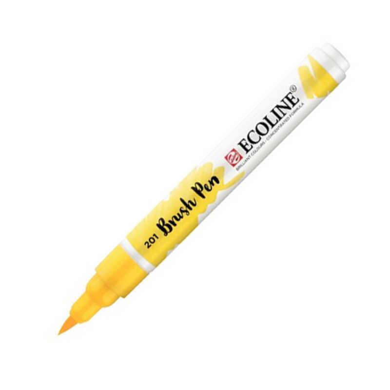 ecoline rotulad.pincel amarillo claro