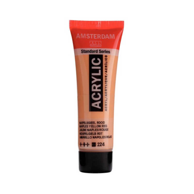 acrilica amsterdam 20ml groc napols verm  acrilica amsterdam 20ml groc napols verm