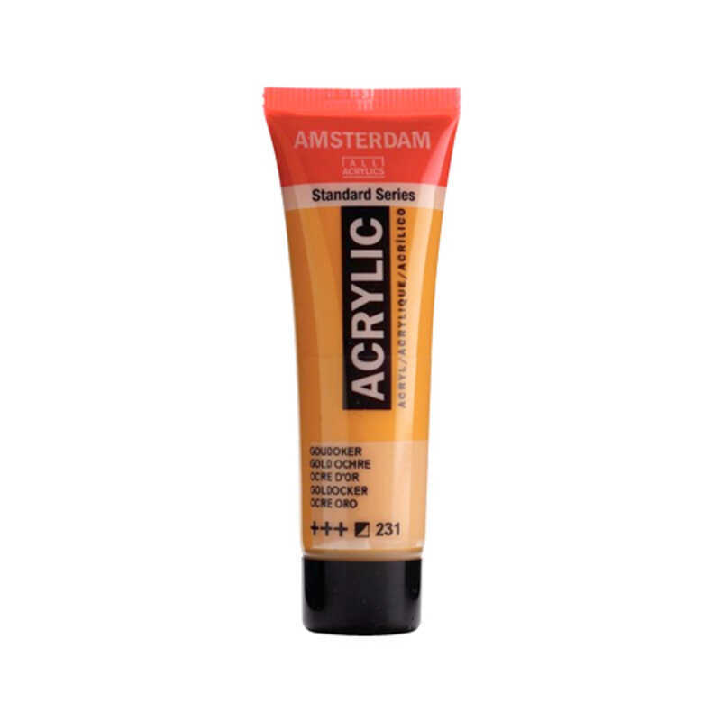 acrilica amsterdam 20ml ocre dorado