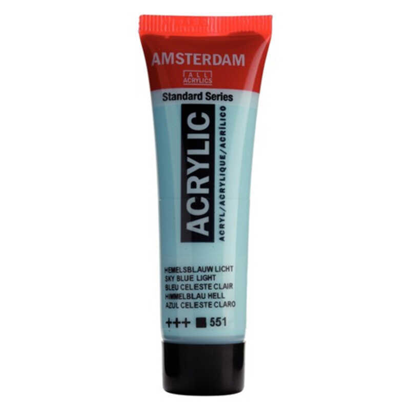 acrilica amsterdam 20ml azul cielo claro