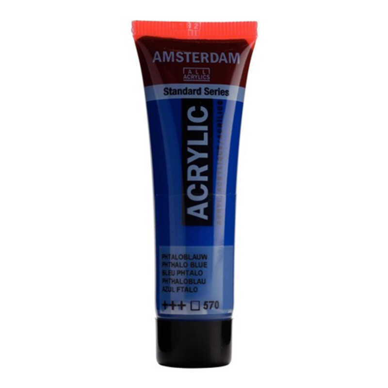 acrilica amsterdam 20ml azul ftalo